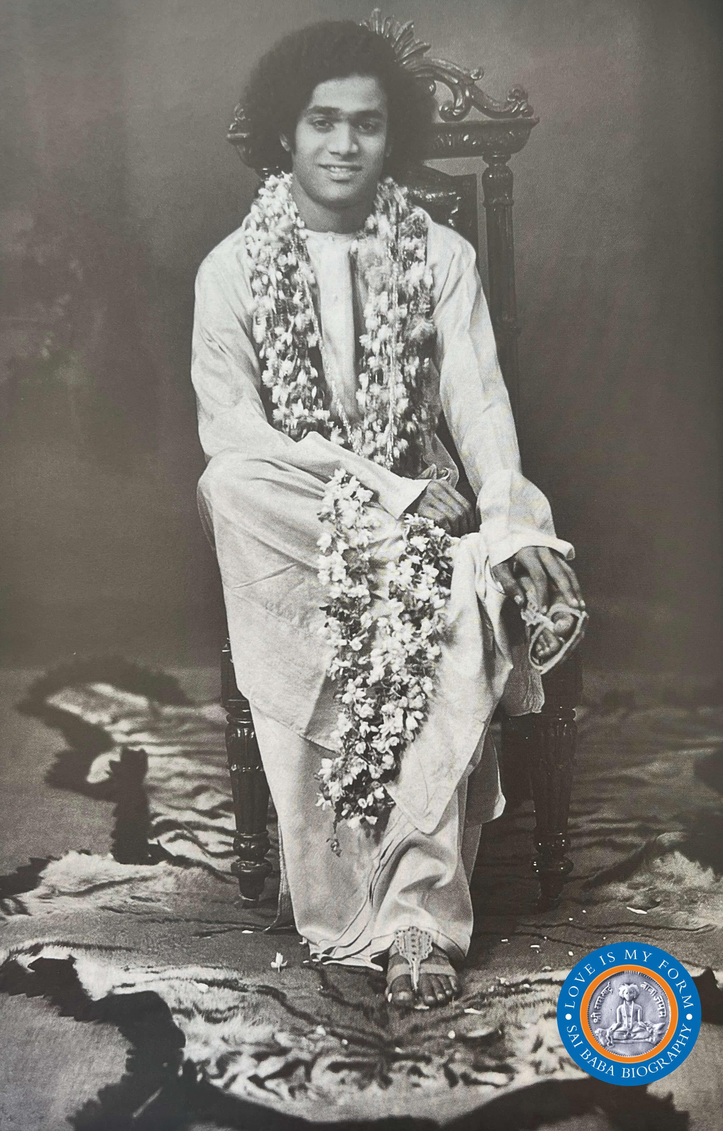 Studio Photograph, Bellary. Photo from Love Is My Form: The Advent Book by R. Padmanaban